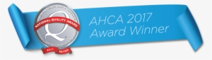Ahca 2017 Award Winner Banner - National Quality Award 2013 #1920194
