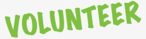 Volunteer-banner - Volunteer Text #1920444
