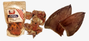 Pig Ears - Pig Ear Pieces 20 Pack Sourced And Made Usa All Natural #1920500