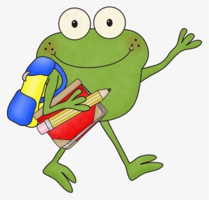 Png Download School Cliparts Free Download Clip Art - Frog At School Clip Art #1921021