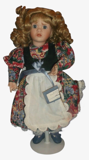 Mary Mary Quite Contrary Porcelain Doll Wendy Lawton - Doll #1921399