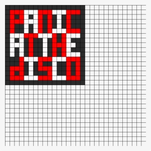 Panic At The Disco Perler Bead Pattern / Bead Sprite #1922080
