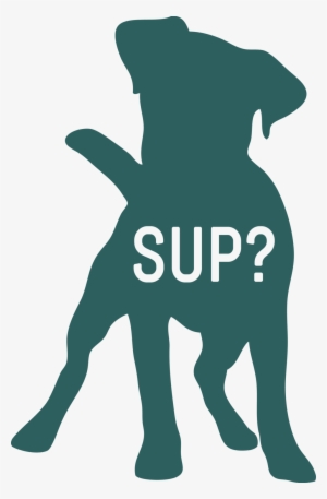 Supdog - Silhouettes Of Boxer Dog #1922224