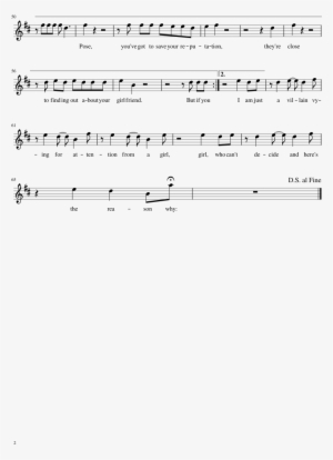 Girls Girls Boys Panic At The Disco Sheet Music For - Trumpet Music Free Panic At The Disco Boys Girls Girls #1922228