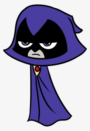 Raven Teen Titans Go No Hood - Teen Titans Go Clip Art Of Raven #1922595