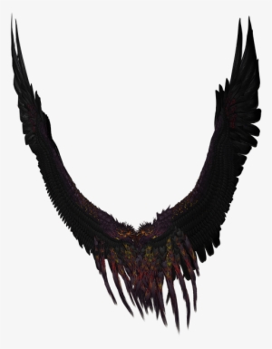 Wing, Angel, Fly, Gold, Black, Png, Free, 3d, Render - ปีก Png #1922742