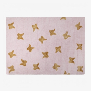 Lorena Canals Wings Cotton Rug In Pink #1922825