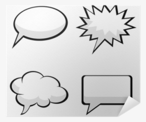 Pop Art Speech Bubble Vector #1923271