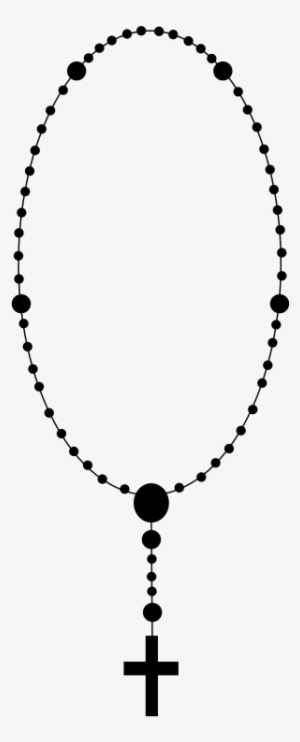 File - Rosary - Svg - Wikimedia Commons Vector Free - Rosary Beads Clip Art #1923757