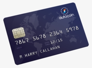 Autocoin Cryptocurrency - Credit Card 5978 - Free Transparent PNG ...