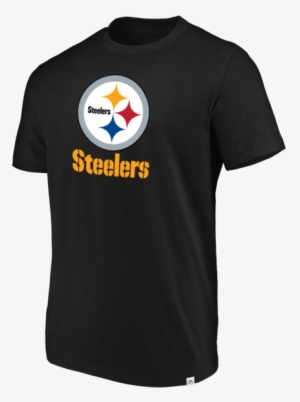 Pittsburgh Steelers Majestic Men's Black Flex Logo - Pittsburgh Steelers #1924415