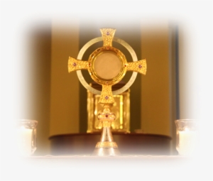 The Hour Begins At 8 Am With Rosary At - Christian Cross #1924628