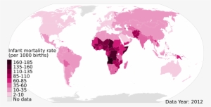2012 Infant Mortality Rate Per 1000 Live Births, Under-5, - Infant Mortality Rate World #1925192