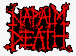 Playing In Three Consecutive Bands In One Night Is - Napalm Death Band Logo #1925241