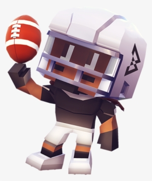 Marshawn Lynch Blocky Football Messages Sticker-5 - Marshawn Lynch Blocky Football #1926877