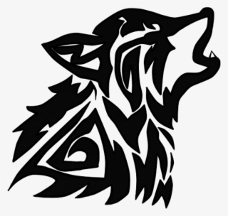 Wolf Tribal Drawing At Getdrawings - Png Download #1927317