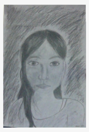 Drawing A Portrait Of My Self - Drawing #1927655