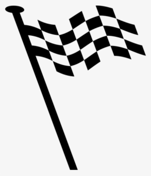 Nascar Clipart Checkered Flag - Checkered Race Flag Transparent #1928245