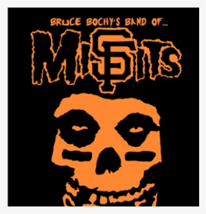 Band Of Misfits Shirt Idea My Friend Had And I Put - Misfits Skull #1928297