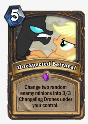 A Canterlot Wedding, Applejack, Card, Changeling, Crossover, - Freezing Trap #1928751