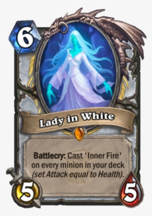 3 New Hearthstone Cards Poised To Be Overpowered And - Lady In White Priest #1928895