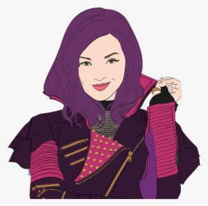 Mal Descendants Clipart 2 By Rachel - Mal Descendants Clipart #1929373