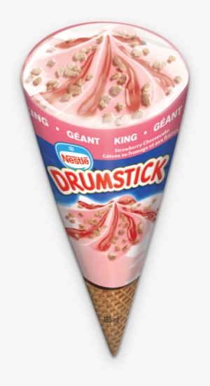 Drumstick Strawberry Cheesecake - Drumstick Ice Cream Cheesecake #1930264