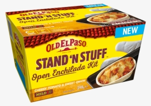 Stand 'n Stuff™ Enchilada Kit - Old El Paso Mexican Rice, Cheesy - 7.6 Oz Box #1931880
