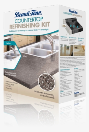 Beauti Tone Countertop Refinishing Kit Stone Mist #1932156