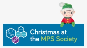 Christmas Banner With The Mps Logo And Elf - Mps Society #1932484