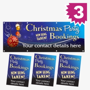 Personalised Christmas Banner & Posters Bundle - Poster #1932513