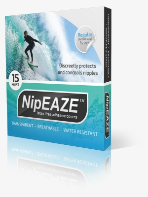 Nipeaze Surfer And Water Boarding - Nipeaze - The Original Transparent Nip Protector - #1932786