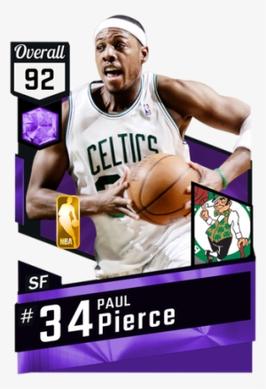 '08 Paul Pierce Amethyst Card - Amethyst Kevin Durant Nba 2k17 #1933755