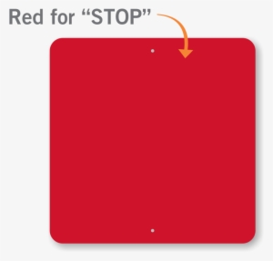 Red Color Plain Square Learn More - Stop Sign Red Color #1933828
