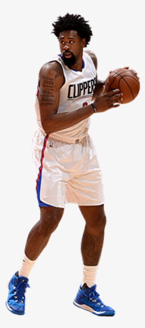 Gutsy Effort Falls Short As Clippers Lose Series To - Deandre Jordan No Background #1934071