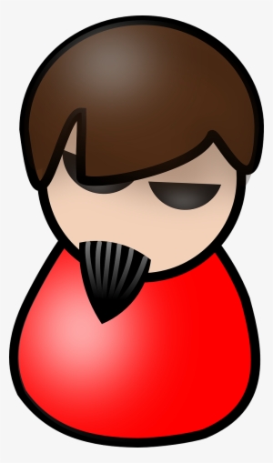 Avatar With Beard Svg Clip Arts 348 X 591 Px #1934379