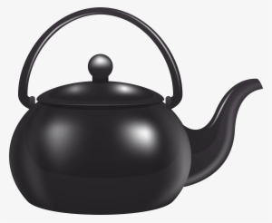 Black Kettle Png Clipart - Kettle Png #1934588