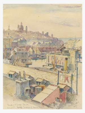 Watercolor Drawing - Genoa #1934686