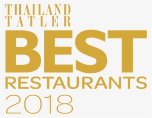 Thailand Tatler - Thailand Best Restaurant 2018 #1934938