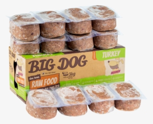 Barf Big Dog Turkey 3kg - Big Dog Frozen Raw Dog Food Chicken - 3kg #1935291