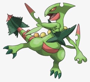 Pokemon Hintergrund Possibly Containing Anime Called - Imagenes De Pokemon Mega Sceptile #1935620