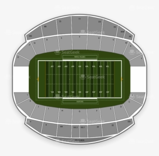 Aggie Memorial Stadium Seating Chart Map Seatgeek Png - At&t Stadium #1935925