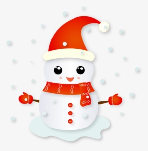Holiday Emoji By Andromeda Software Srl - Christmas Snowman Stickers Png #1936087