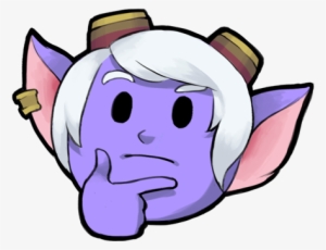 View Samegoogleiqdbsaucenao Thinking Trist , - League Of Legends Thinking Emoji #1936195