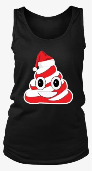 Candy Cane Poop Emoji Shirt Funny Christmas Santa Tee - Shirt #1936197