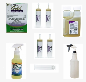 Invict Gold Roach Gel - 1 Box (4 Syringes X 35g) #1936534