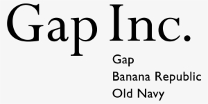 Gap Inc Logo Png Transparent - Gap Inc Logo Png #1936639