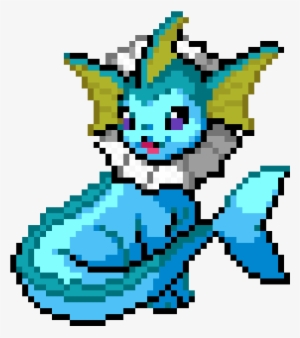 Vaporeon <3 - Pixel Art Pokemon Vaporeon #1936887
