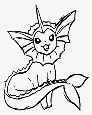Vaporeon Coloring Pages - Pokemon Vaporeon Coloring Pages #1937038