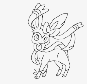 Royalty Free Download Eevee Ubisafe At Getdrawingscom - Sylveon Black And White #1937151